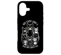Mes Chats et Moi parlons de toi ! Amoureux et propriétaire de Chats Coque pour iPhone 17