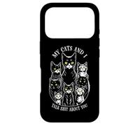 Mes Chats et Moi parlons de toi ! Amoureux et propriétaire de Chats Coque pour iPhone 17 Pro