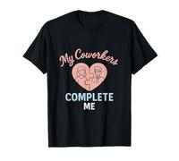 Mes collègues Complete Me Puzzle Heart Team Spirit T-Shirt