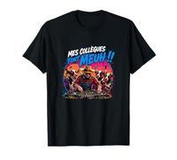 Mes collègues Font meuh Humour éleveur de Vaches drôle T-Shirt