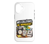 Mes Collègues Me Manquent Entre 9H Et 9H02 Coque pour iPhone 16