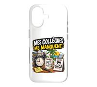 Mes Collègues Me Manquent Entre 9H Et 9H02 Coque pour iPhone 17