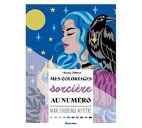 Mes coloriages au numéro - Sorcière
