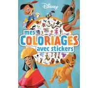 DISNEY - Mes Coloriages avec Stickers - Les Vieux Classiques Disney