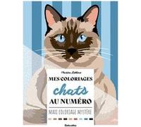 Mes coloriages chats au numéro Marica Zottino (Illustration)