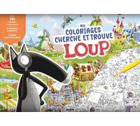 Mes coloriages cherche & trouve loup