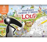 Mes coloriages Cherche & Trouve : Loup – Auzou