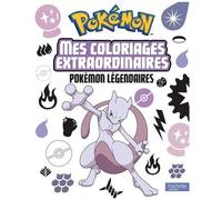 Mes Coloriages Extraordinaires Pokémon Légendaires
