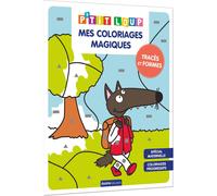 Mes coloriages magiques P'tit Loup - Tracés et formes
