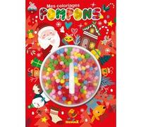 Mes coloriages pompons (Noël) Collectif (Illustration), Collectif (Auteur)