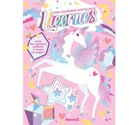 Mes coloriages scintillants - Licornes - Avec des contours pailletés à toutes les pages ! - Collectif - Hemma - broché - Document jeunesse