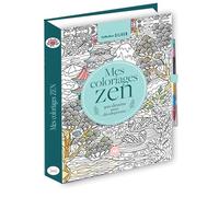 Mes coloriages zen - 300 dessins pour décompresser - crayon multi-mines offert - Collectif - Editions 365 - relié - Livre-jeu