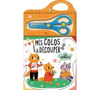 Mes colos à découper - Les animaux + paire de ciseaux - Collectif - Hemma - Boîte ou accessoire - Jeux livres objets