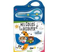 Mes colos à découper - Les véhicules - Bloc d'activités avec une paire de ciseaux - Dès 4 ans