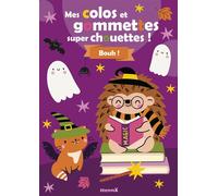 Mes colos et gommettes super chouettes ! Bouh ! - Collectif - Hemma - broché - Document jeunesse
