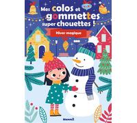 Mes colos et gommettes super chouettes ! Hiver magique - Collectif - Hemma - broché - Document jeunesse