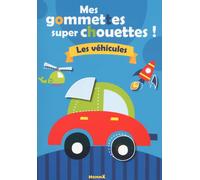 Mes colos et gommettes super chouettes ! Les véhicules - Adèle Constant - Hemma - broché - Document jeunesse dès 3 ans