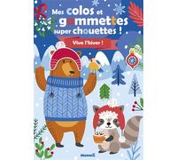 Mes colos et gommettes super chouettes ! Vive l'hiver