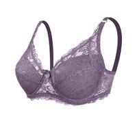 Mes Commandes en Cours De Livraison sous Vetements Feminins Thin Cotton Cup Through The Cup Large Size Lace Bra Fixed Double Straps Adjustable Comfortable of Livraison 24H