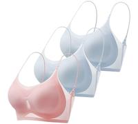 Mes Commandes en Cours De Livraison Soutien Gorge sans Armature 90G Soutif Femme Pas Cher Brassière pour À Dentelle Accroche Dos Basique Lot Grossesse Brassiere Coton Bourlet Sport Ouverture