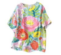 Mes Commandes en Cours De Livraison Vetement Femme Noel Soldes Tee Shirts Manche 3/4 Chemisier Blouse Longue Hiver Chic Rose Travail Veste Tunique Fleurie Haut Ete en Lin Fluide Bleu Rouge Et