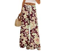 Mes Commandes Push Up Été Pieces Veste Mode Confort Tailleurs-Pantalons Stretch Elephant Ample D'Elephant Pantalon Décontracté Femme Hippie Tenues Élégante Vin S