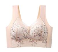 Mes Commandes Soutien Gorge sans Armature 110D Brassière Femme en Dentelle Glamorise Chair Ensemble Brassiere Bleu Foncé Rembourrage De sous-Vêtements Pas Cher A Coque Rembouree Sport Fort 115