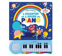 Mes comptines à chanter et à jouer au piano 15 comptines - Julie Mercier - Auzou Philippe Eds - cartonné - Comptine, chant