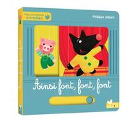 Mes comptines animées - Ainsi font, font, font - Philippe Jalbert - Deux Coqs D'or - cartonné - Comptine, chant