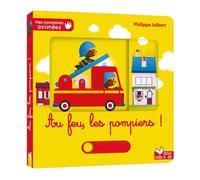 Mes comptines animées - Au feu les pompiers - Philippe Jalbert - Deux Coqs D'or - cartonné - Album jeunesse