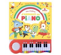 Mon livre piano - mes comptines d'animaux au piano