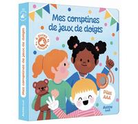Mes comptines de jeux de doigts - Raphaëlle Michaud - Auzou Philippe Eds - cartonné - Comptine, chant