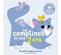 Mes comptines des 2 ans Livre sonore 5 comptines avec jeu cherche et trouve - Emilie Jacob - Gallimard jeunesse - cartonné - Comptine, chant