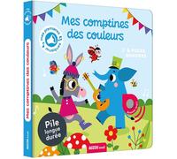 Mes premiers sonores – Mes comptines des couleurs – Illustré par Emeline Barrea