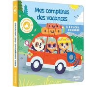 Mes comptines des vacances - Mon premier sonore - Lizzy Doyle - Auzou Philippe Eds - cartonné - Comptine, chant