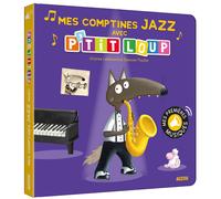 MES COMPTINES JAZZ AVEC P'TIT LOUP MULTICOLORE Auzou