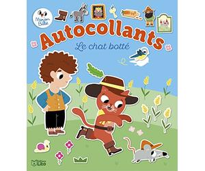 Mes contes préférés en autocollants - Le chat botté - Dès 3 ans