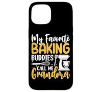 Mes Copains de pâtisserie préférés m'appellent Grand-mère Coque pour iPhone 15