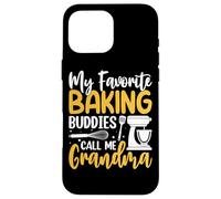 Mes Copains de pâtisserie préférés m'appellent Grand-mère Coque pour iPhone 16 Pro Max