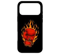 Mes Coups de Poing sont livrés avec des Flammes de Gants de Boxe Coque pour iPhone 17 Pro Max