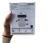 MES COURSES EN VRAC Piège Solaire Anti-Moustiques et Guêpes, LED Intégrée, Alimentation Solaire
