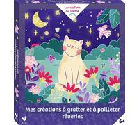 Mes créations à gratter et à pailleter Rêveries - coffret avec accessoires