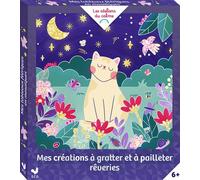 Mes créations à gratter et à pailleter Rêveries - coffret avec accessoires