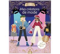 Auzou Autocollants Mes créations de mode – 500 autocollants créatifs dorés
