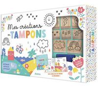 Mes créations en tampons - - Steffie BIDET - Auzou Philippe Eds - Jeux livres objets