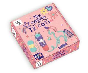 Mes créations en tricotin - Hildegarde Deuzo - Fleurus - Boîte ou accessoire - Jeux livres objets