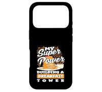 Mes crêpes Super puissantes construisent Une Tour de Petit-déjeuner Coque pour iPhone 17 Pro