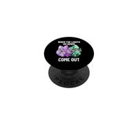 Mes Cristaux sortent des adorables minéraux de la Terre et des Pierres précieuses PopSockets PopGrip Adhésif