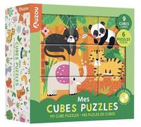 Mes cubes puzzle - Animaux mignons Collectif (Auteur)