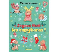 Mes cuties colos - Joyeux Noël les capybaras ! - Suzanne Washington - Hemma - broché - Document jeunesse